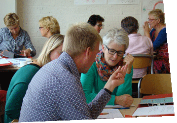 docenten overleggen